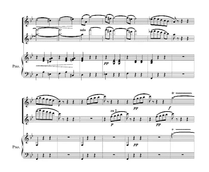 春之声圆舞曲（双钢琴）