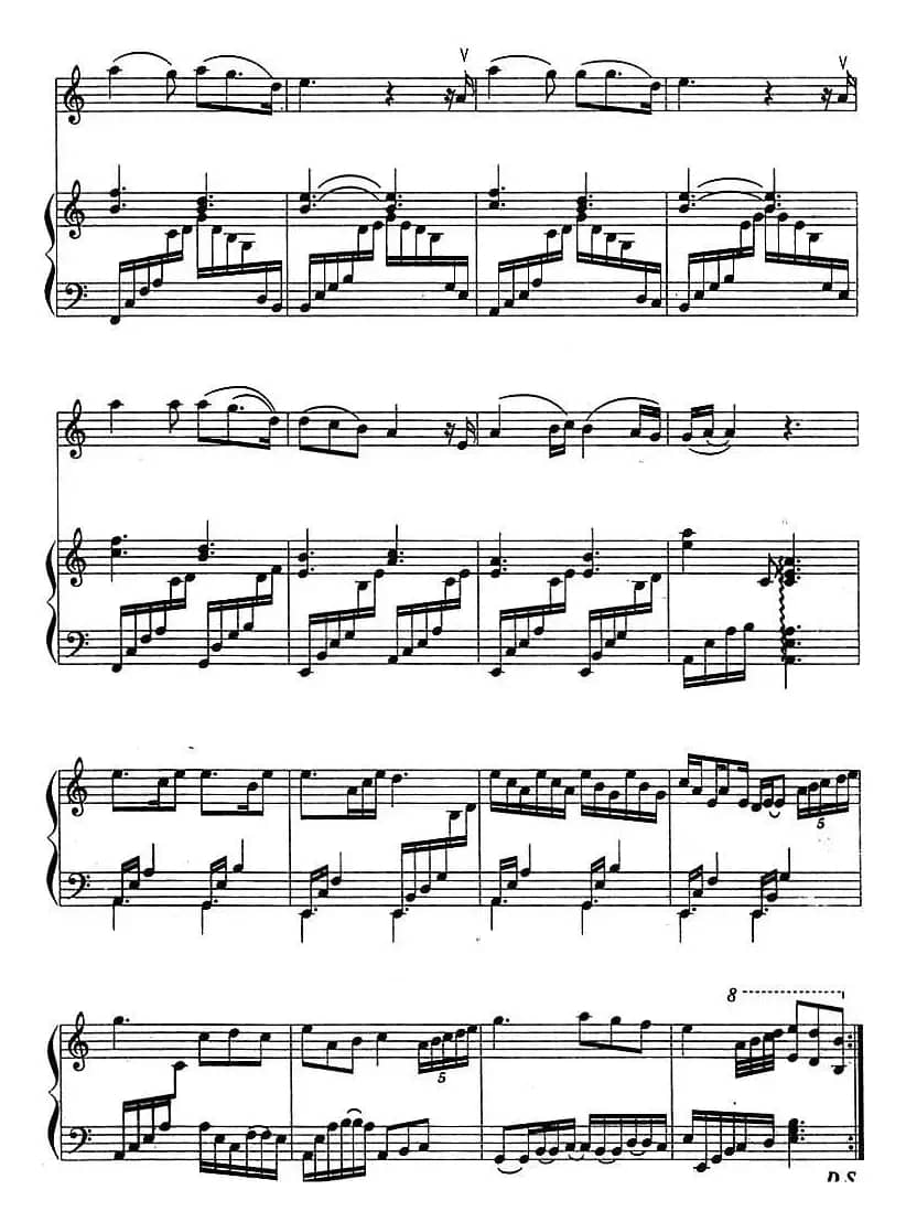 棋子（小提琴+钢琴伴奏）