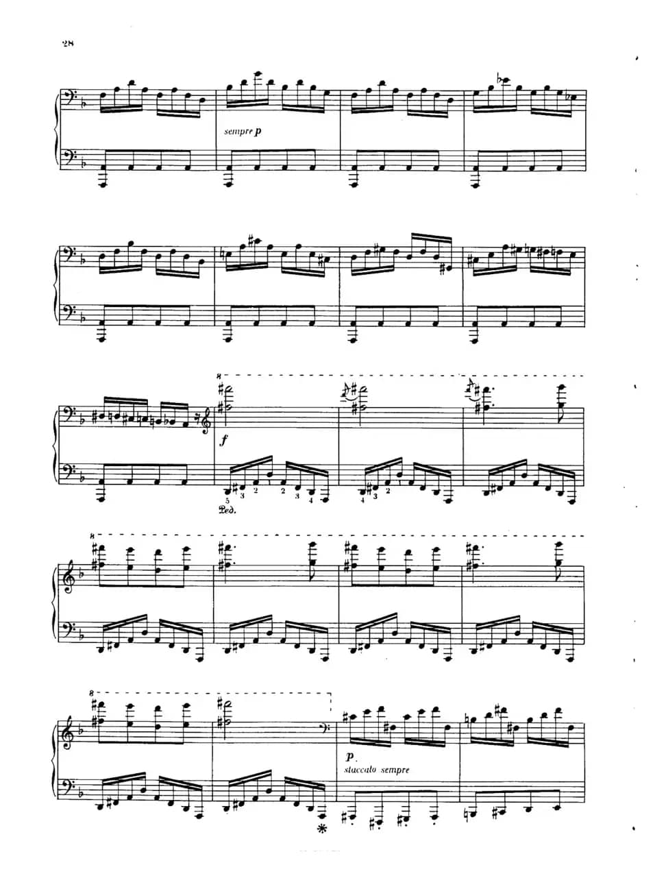 Le chemin de fer Op·27（d小调练习曲·铁路）