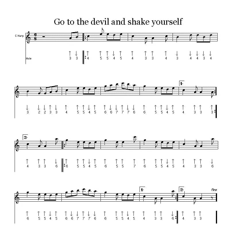 Go tu the deviland shake yourself（布鲁斯）
