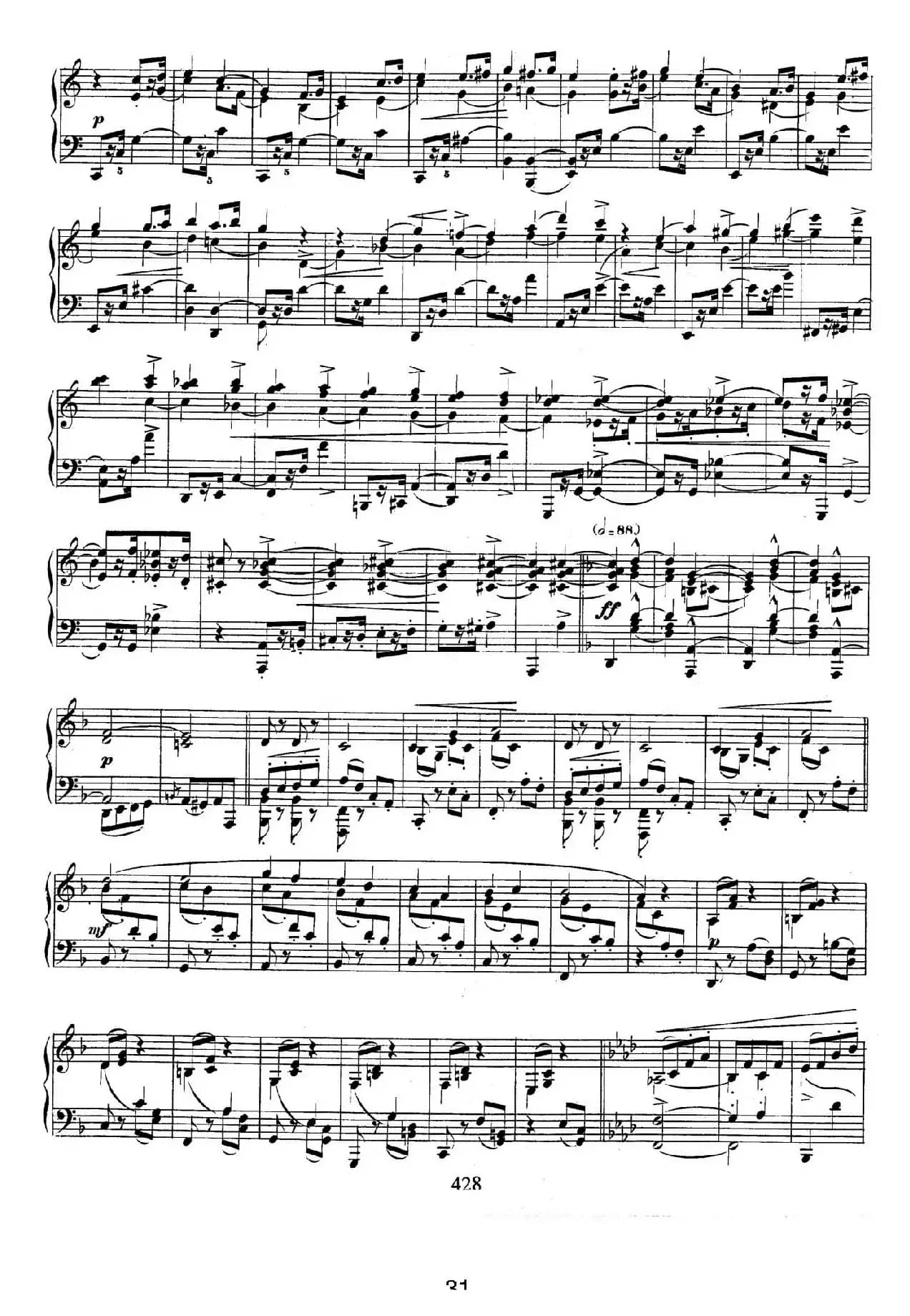 Novelletten Op.21（6）