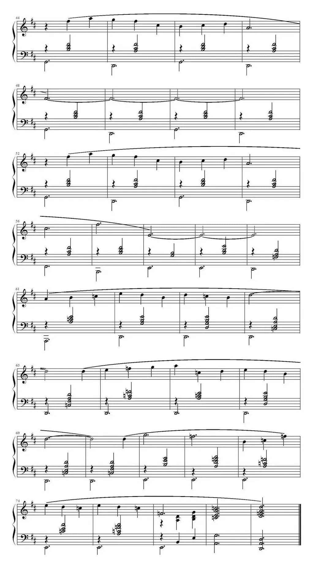 萨蒂《裸者之舞》第一首  