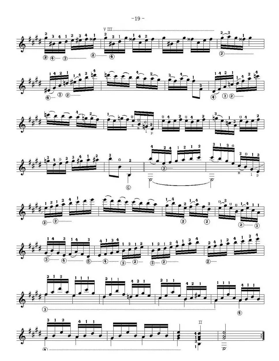 他雷加12首练习曲之10