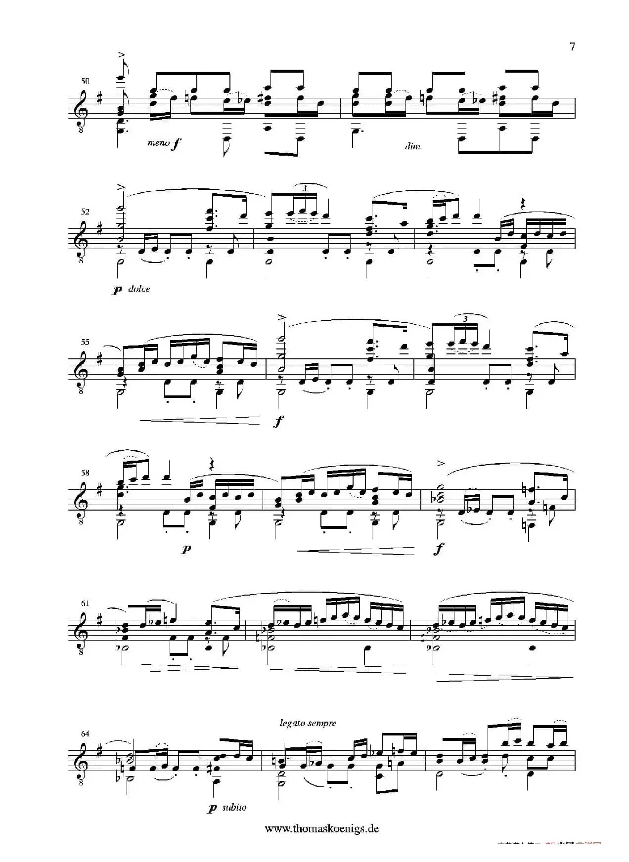 Sevilla(No.3 der Suite espanola op.47)（古典吉他）