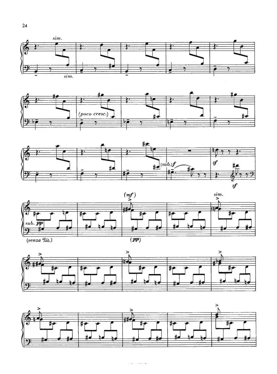 Notebook f Young People Op·59（为青少年而作的钢琴曲集·13）