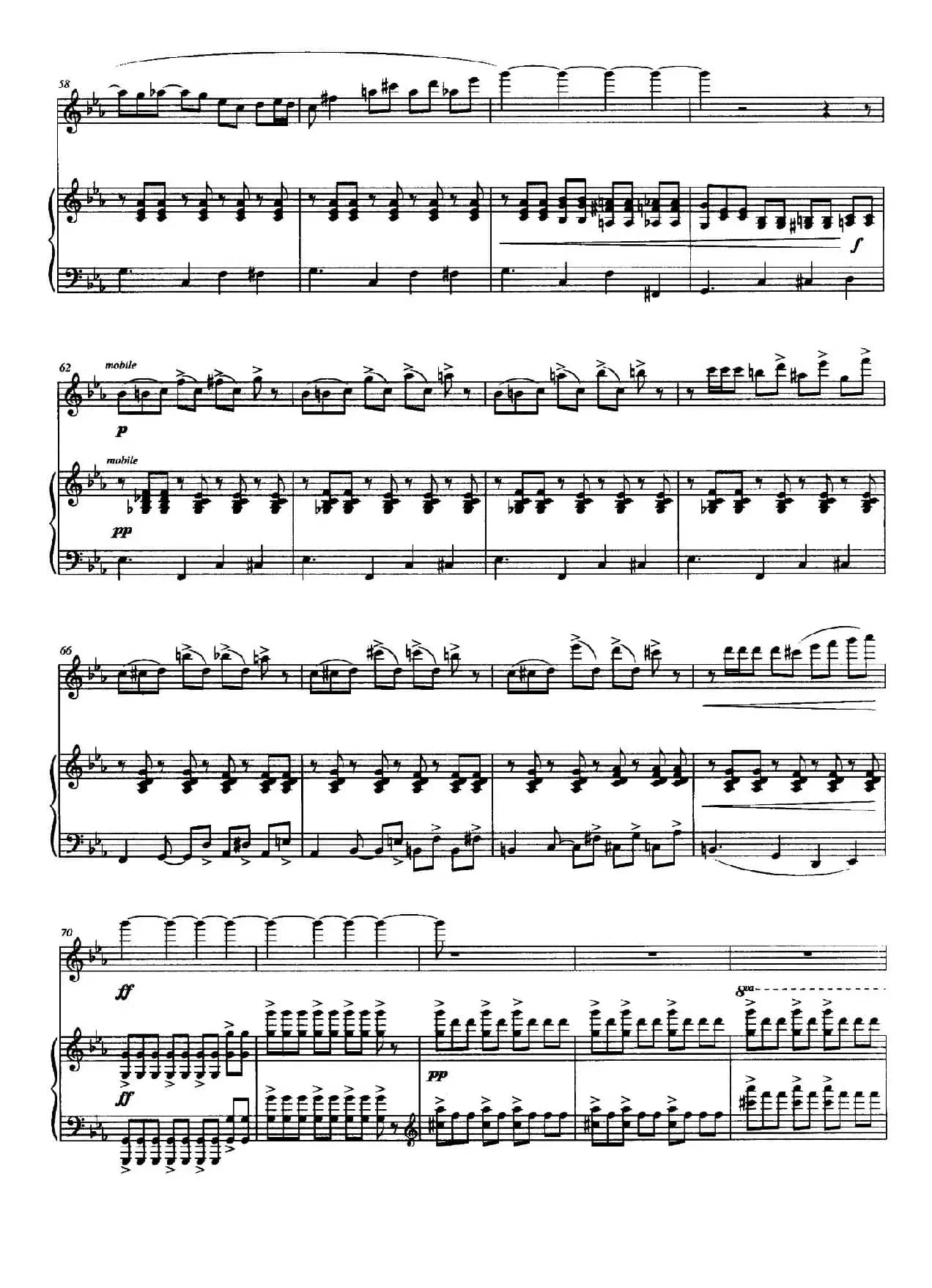 对一段时光的记忆（长笛+钢琴）