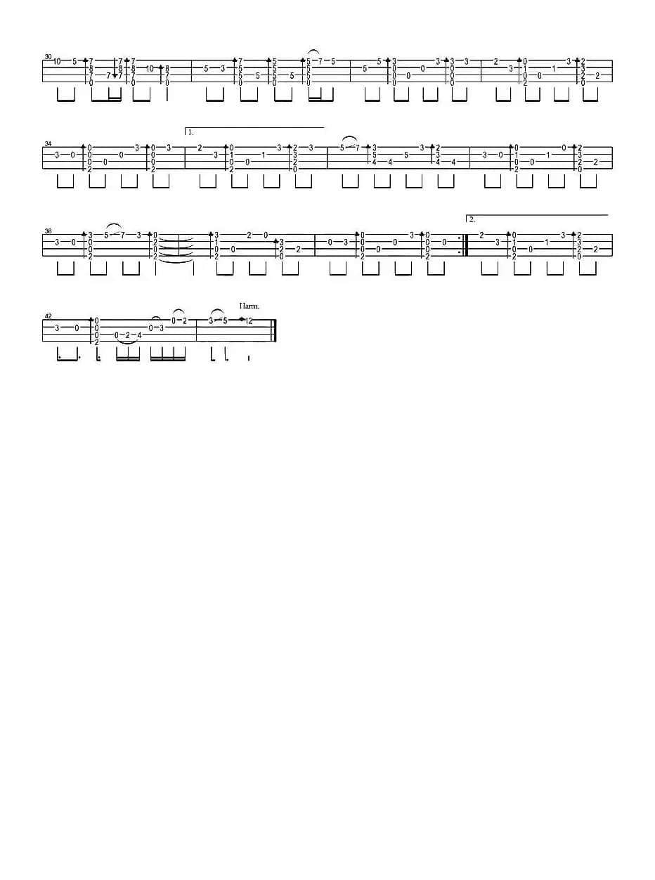 奇迹の山（尤克里里指弹谱）