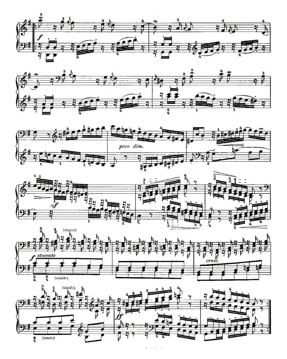 Aria con Variazioni 之23