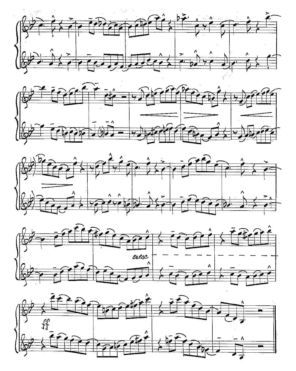 Jazz Conception For Saxophone Duets - 10（二重奏）