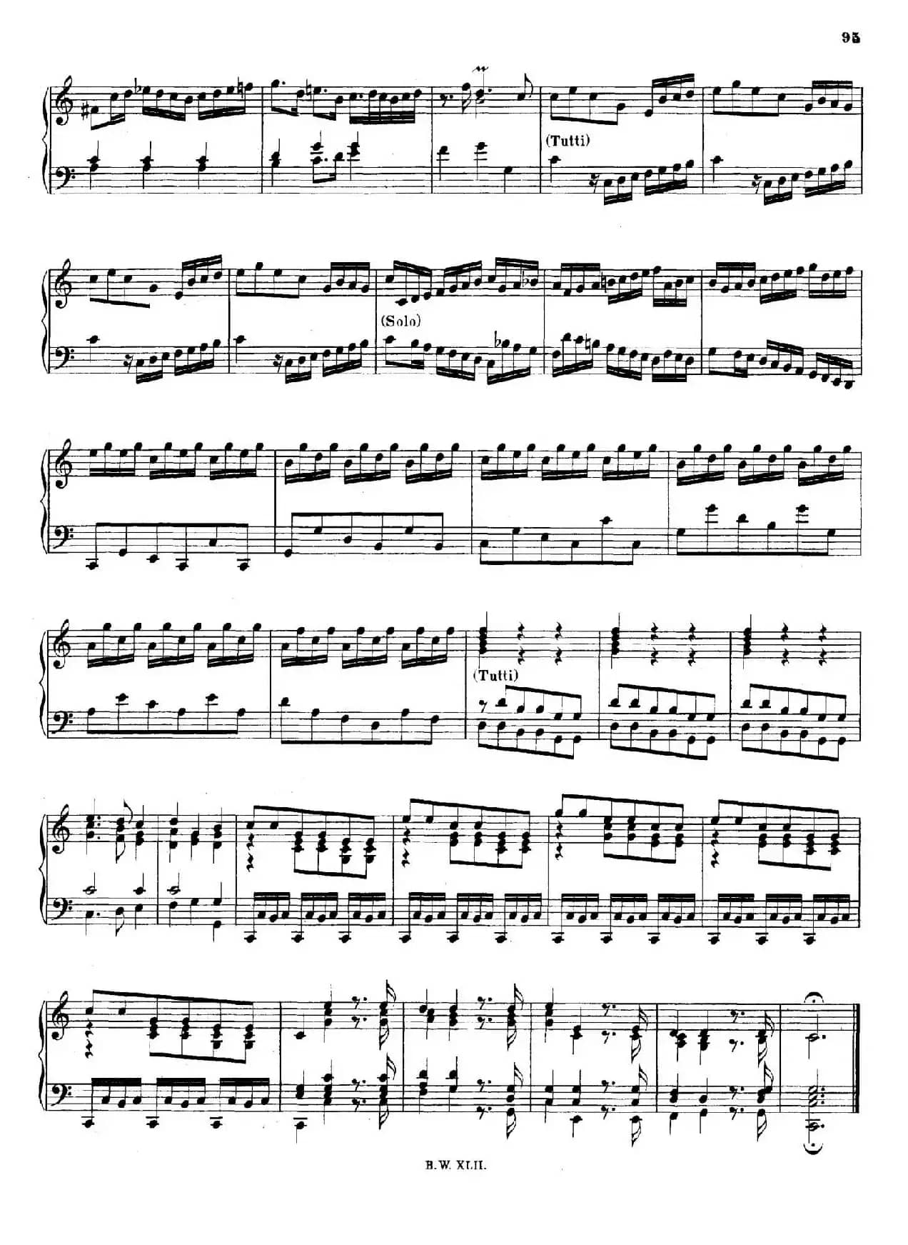 16 Concertos BWV 972-987（十六首为独奏古钢琴而作的协奏曲）（P31——40）