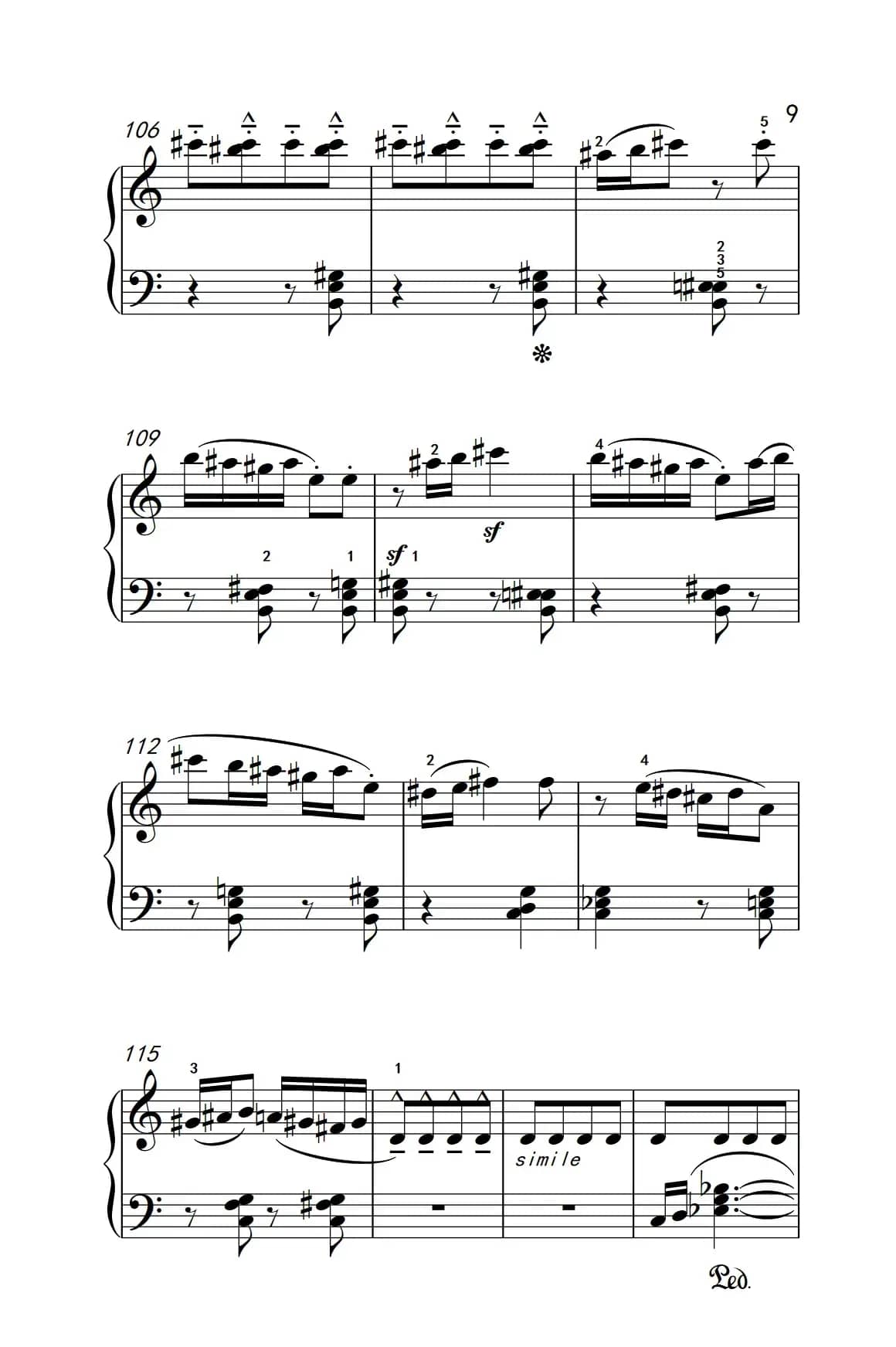 固定低音（巴托克 小宇宙 钢琴教程 6）