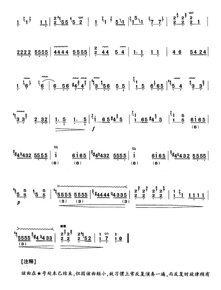 河南板头曲:叹颜回(古筝)