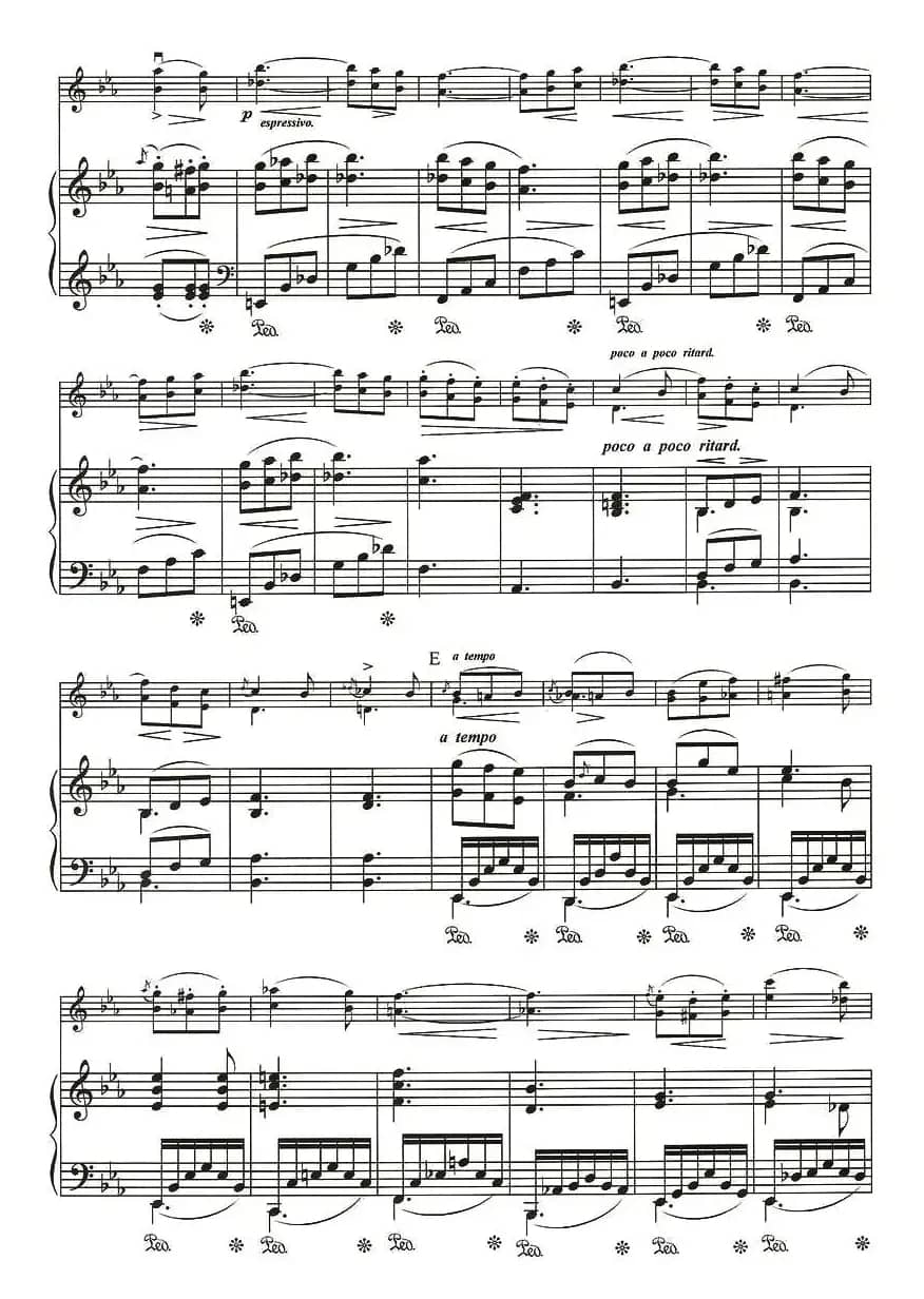 谐谑曲（小提琴+钢琴伴奏）