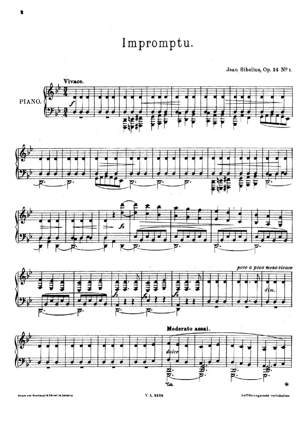 10 Pieces Op.24（10首钢琴小品 No.1）