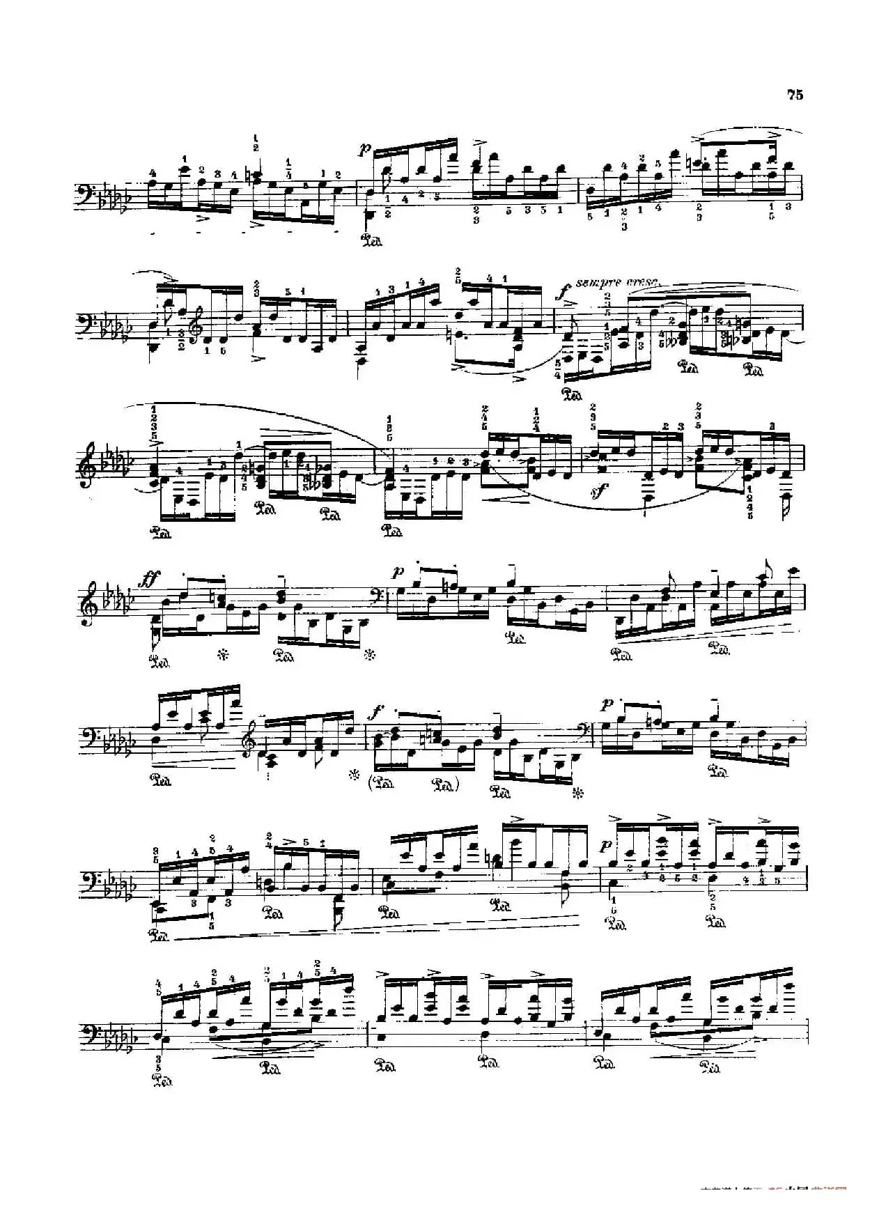 53首以肖邦练习曲为素材而作的练习曲（No.12A）