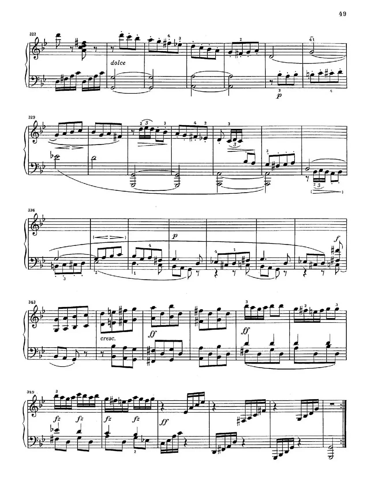 Sonata in g Minor Op.34-2（g小调钢琴奏鸣曲）