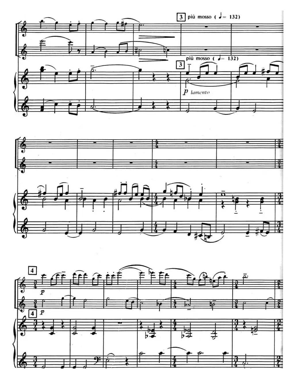 来自俄罗斯的2首长笛二重奏和1首长笛二重奏配钢琴伴奏