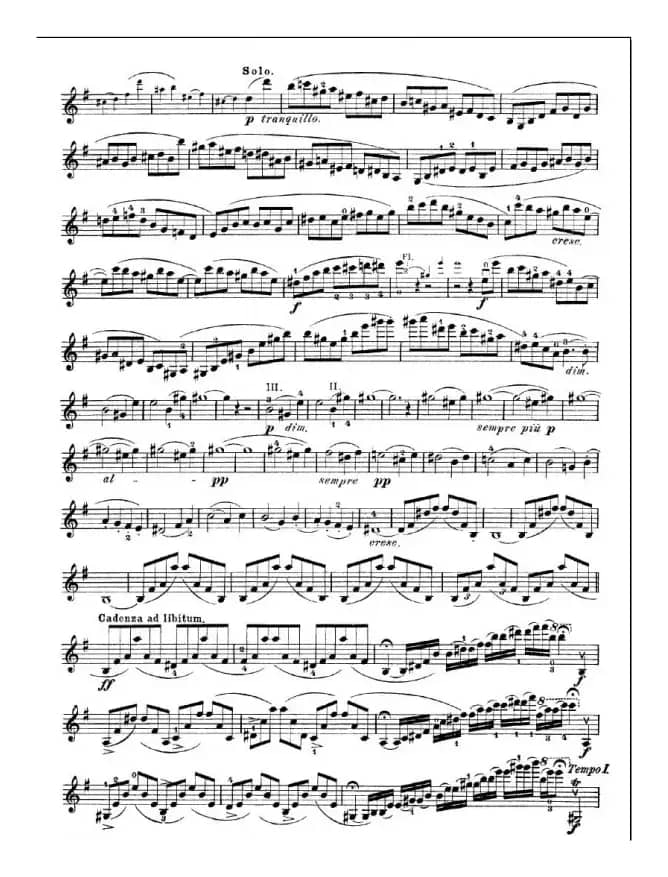 e小调小提琴协奏曲