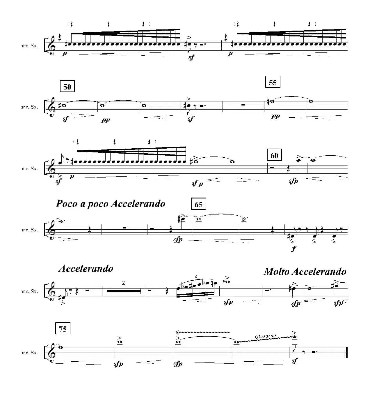 Ingravity（第四乐章）（第一高音萨克斯分谱）