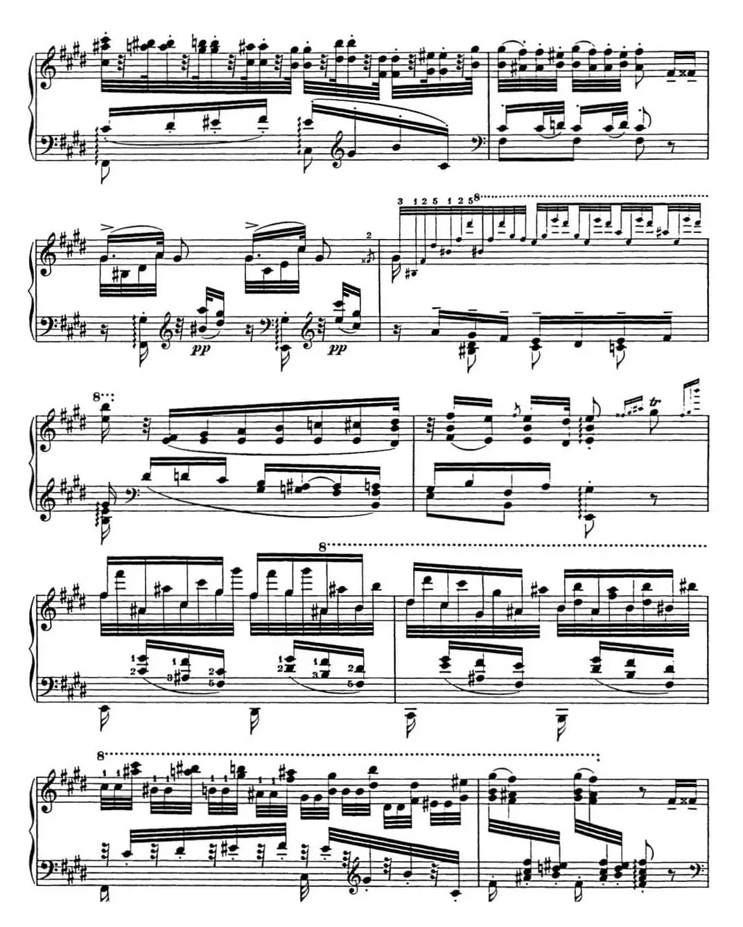 李斯特 匈牙利狂想曲 Hungarian Rhapsodies S.244 No.10