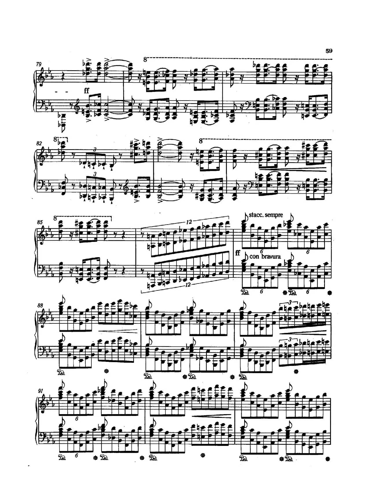 12 Etudes d'execution Transcendante S.139（12首超技练习曲·7）