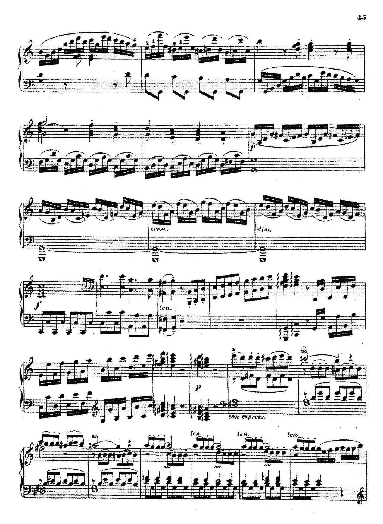 Piano Sonata No.4 in C Major Op.38(C大调第四钢琴奏鸣曲)
