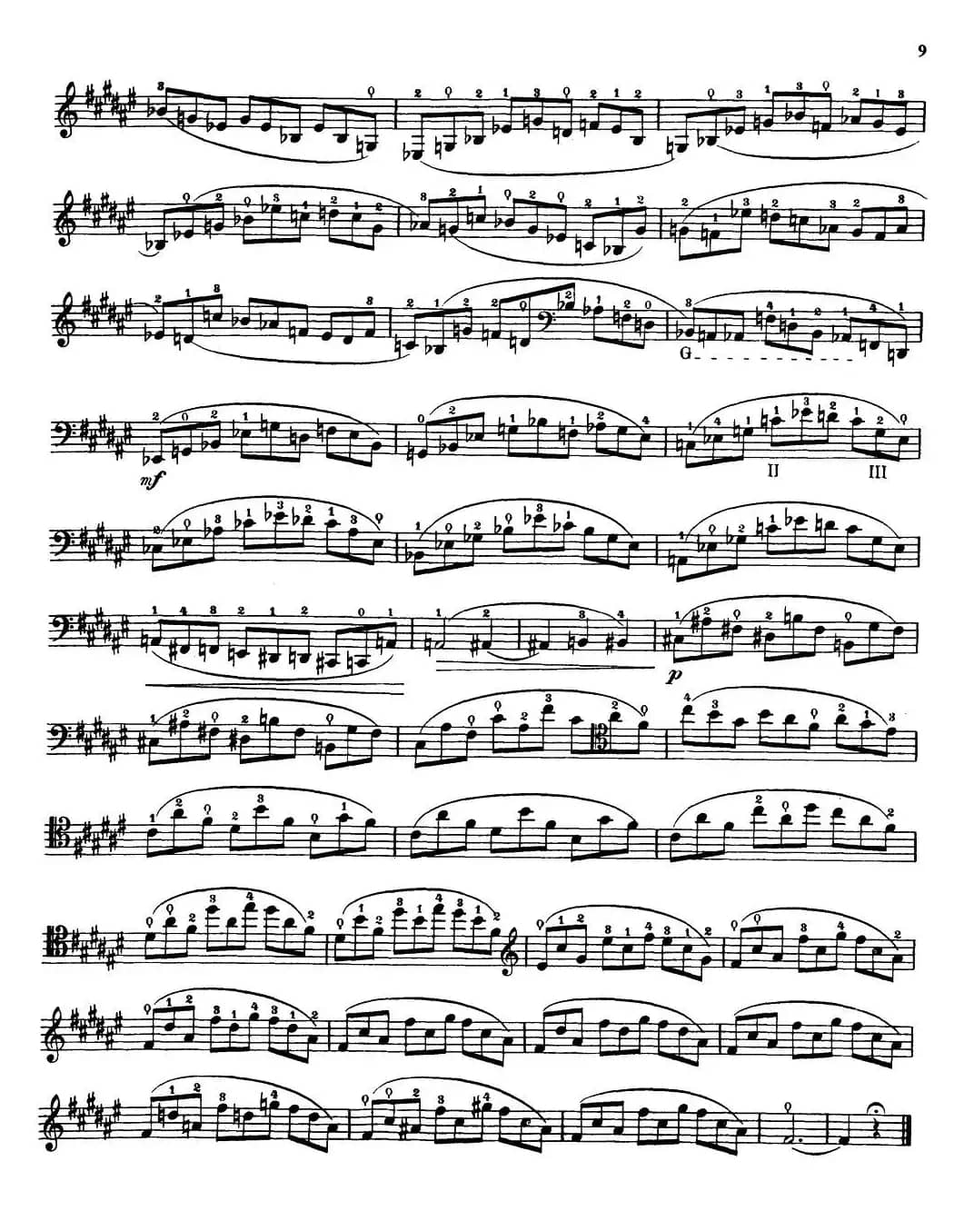 大提琴高级练习曲40首 No.4