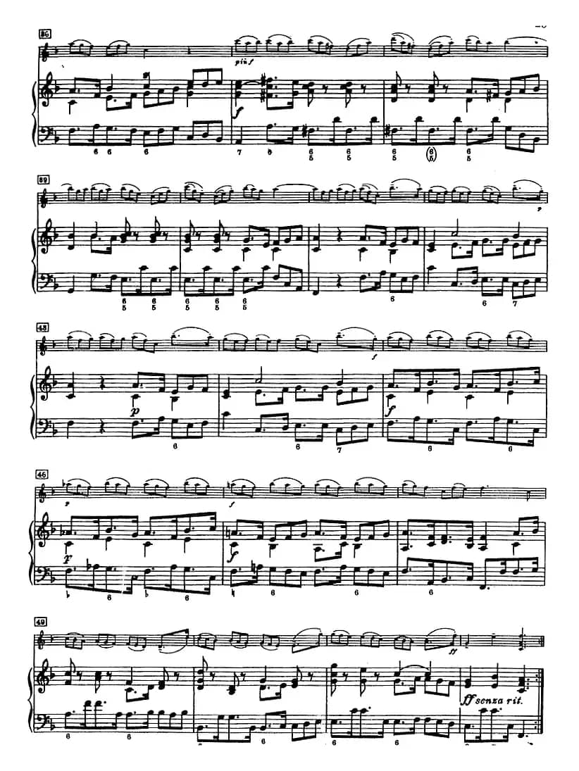 第三奏鸣曲（小提琴+钢琴）