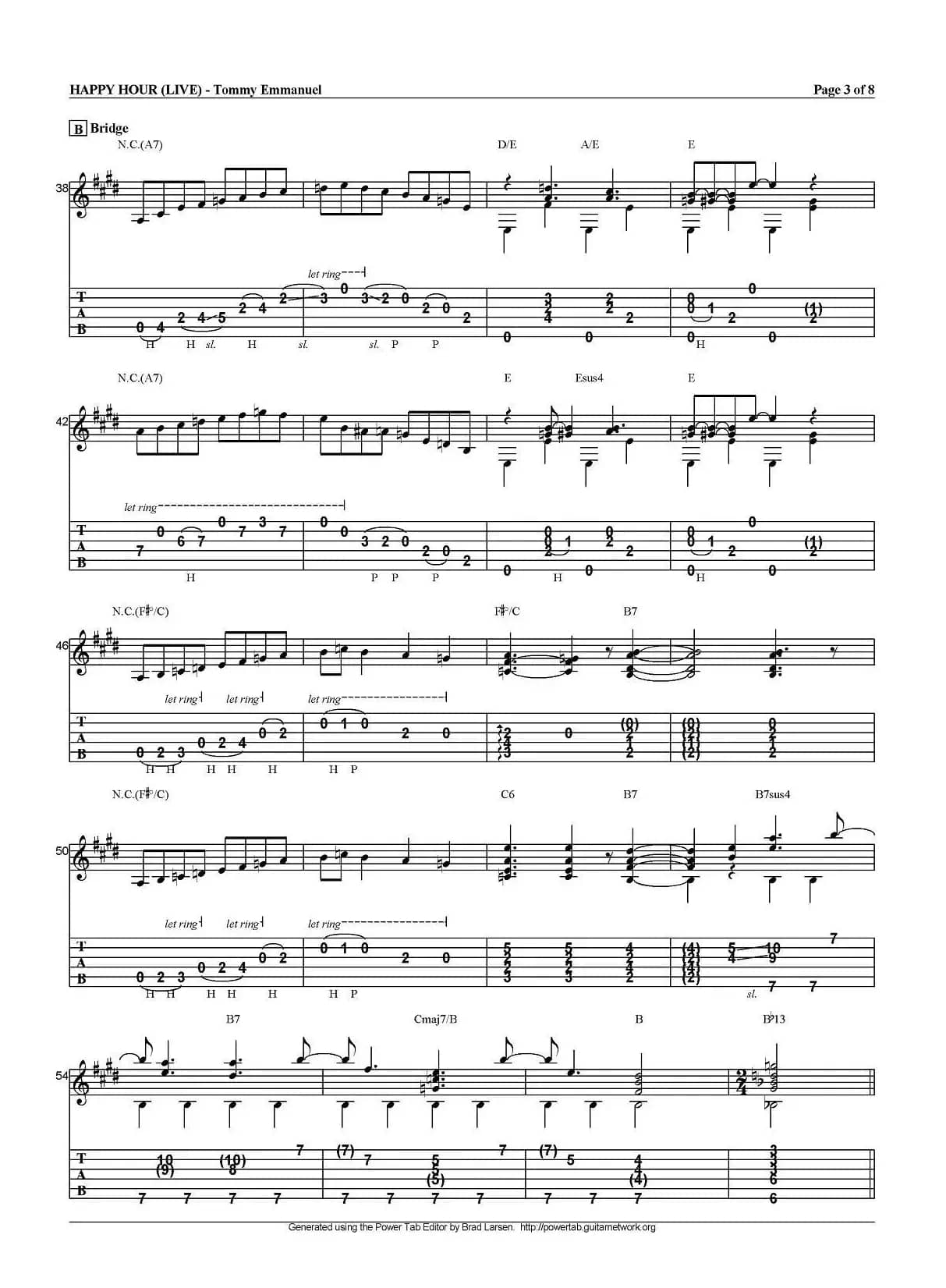 tommy emmanuel：happy hour live（指弹吉他）