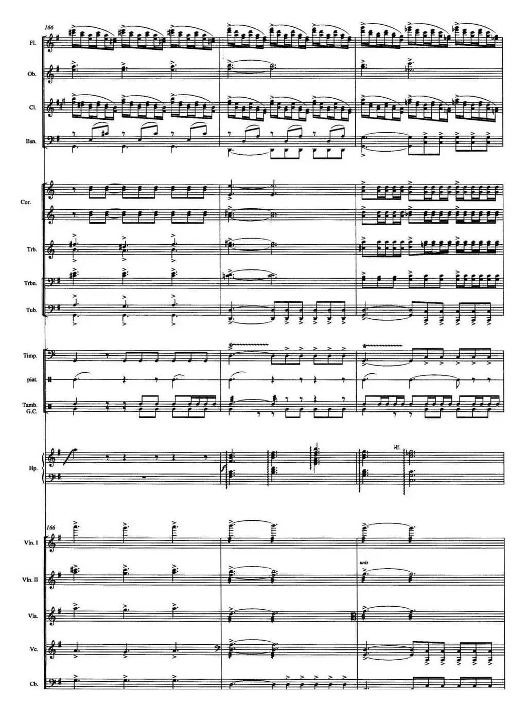 壮美的牧歌（交响音诗、总谱）