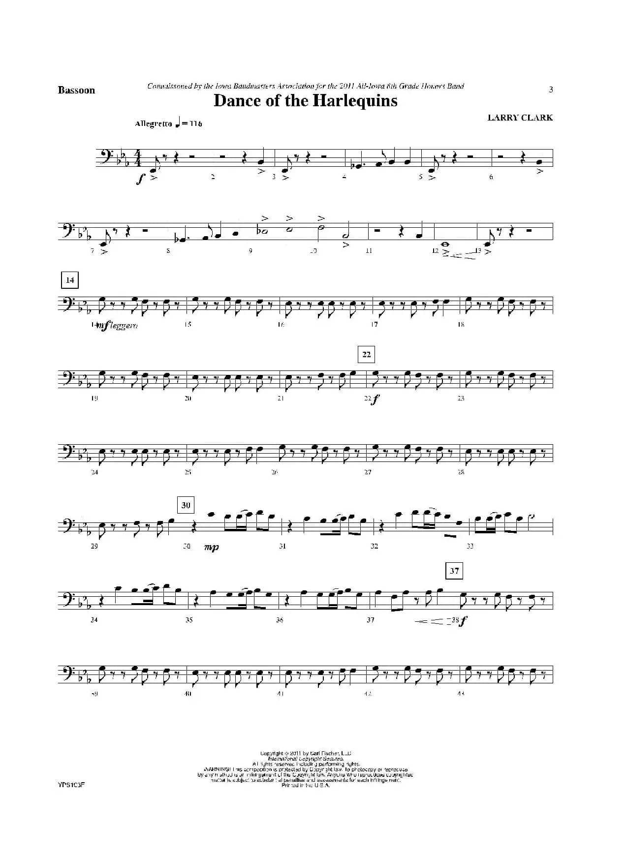 Dance of Harlequins(大管分谱)