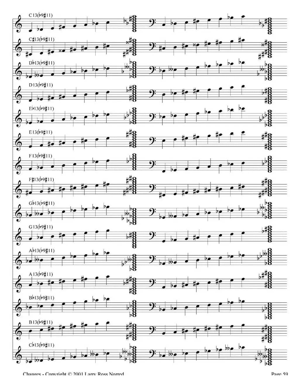Changes（爵士乐和弦教材）（P41-60）