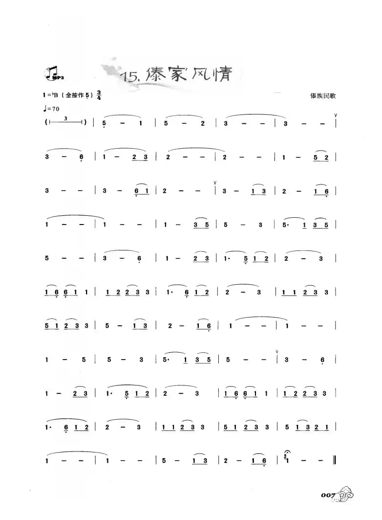 葫芦丝曲精选：傣家风情