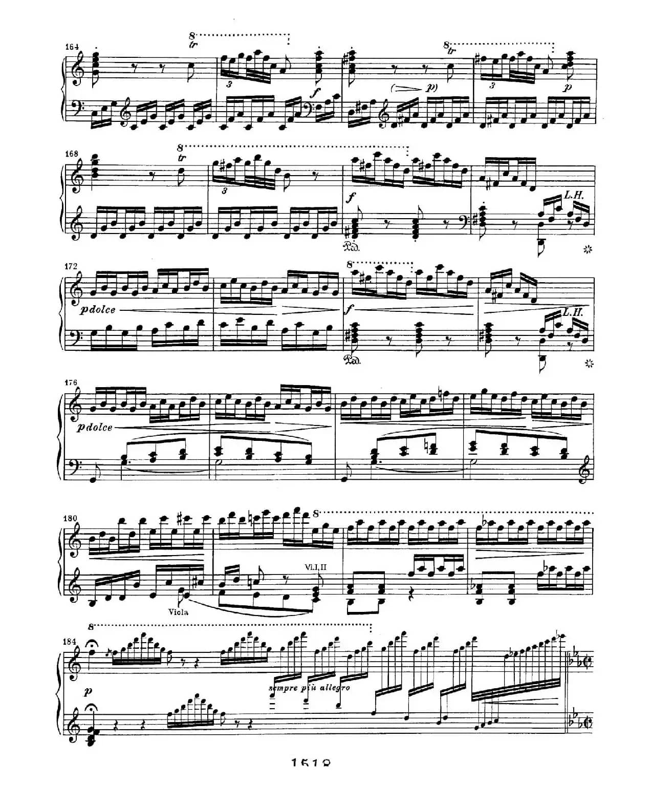 Choral Fantasia in c Minor Op.80（c小调合唱幻想曲·钢琴独奏版）