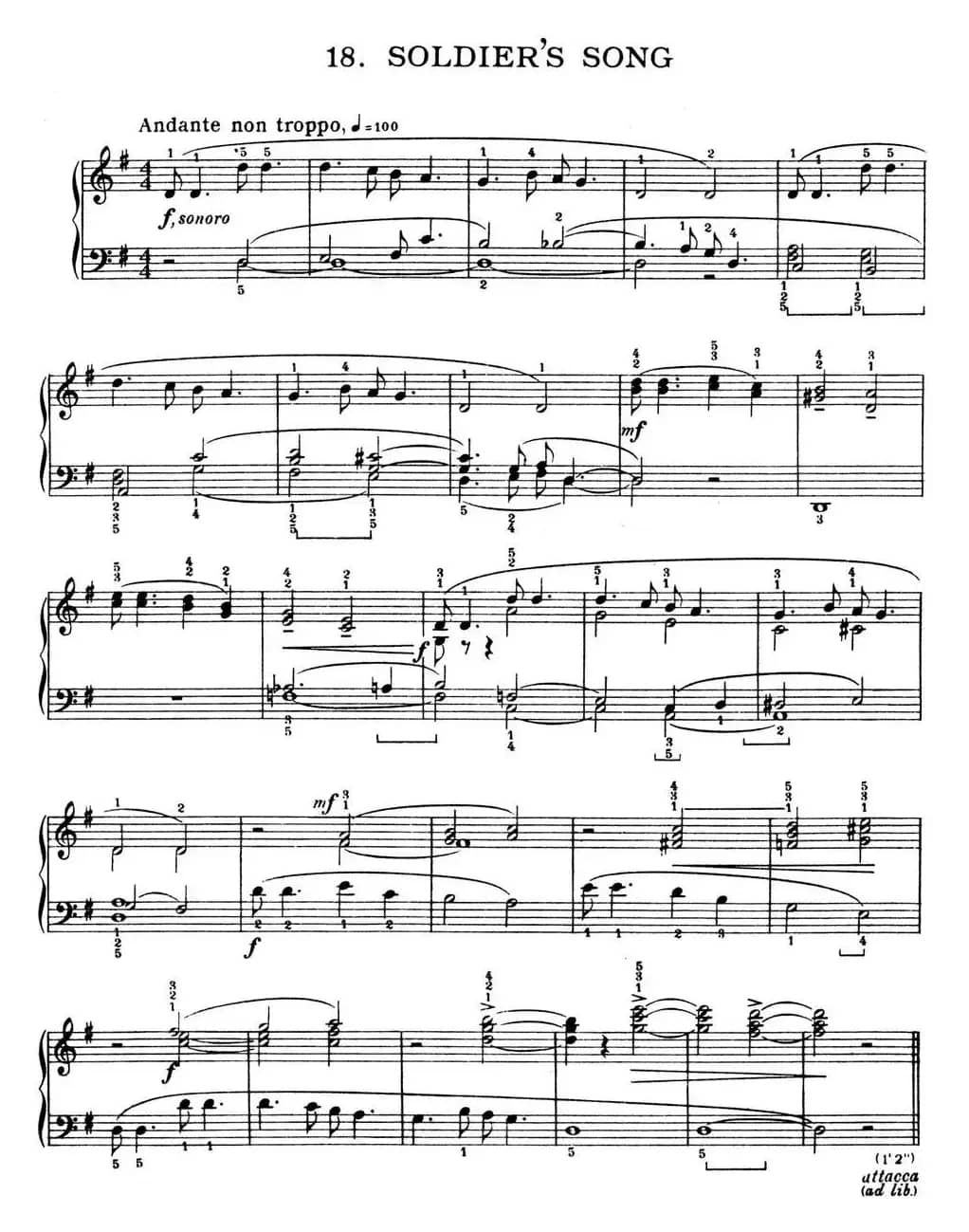 For Children Sz.42（献给孩子们·18）