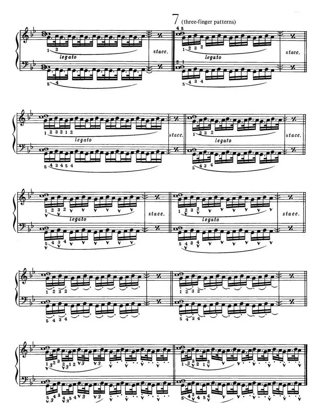 Technical Exercises S.146（李斯特钢琴技巧练习 BOOKⅠ）