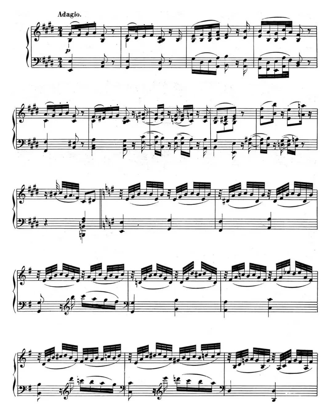 贝多芬钢琴奏鸣曲03 C大调 Op.2 No.3 C major