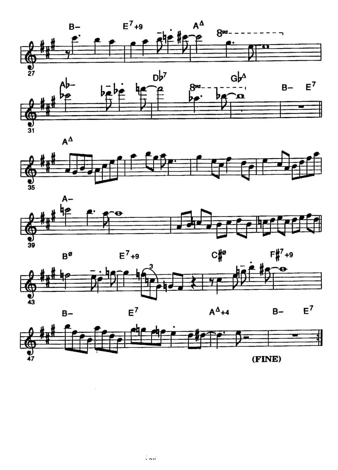 ETUDE No.7（高音萨克斯超吹练习曲）
