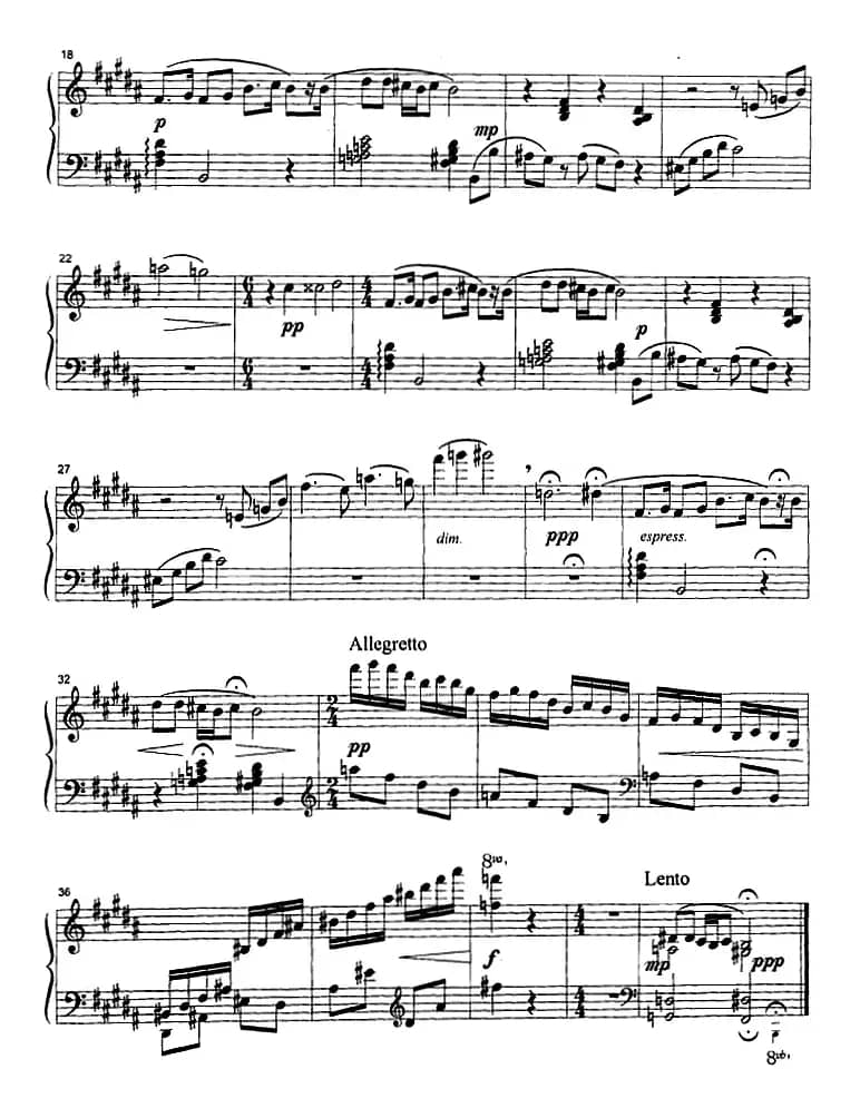 钢琴上的福斯特（钢琴独奏曲4首）