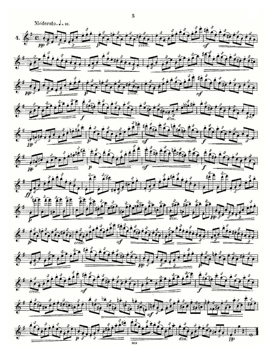 Andersen etude op30 之1—12（练习曲作品30号）