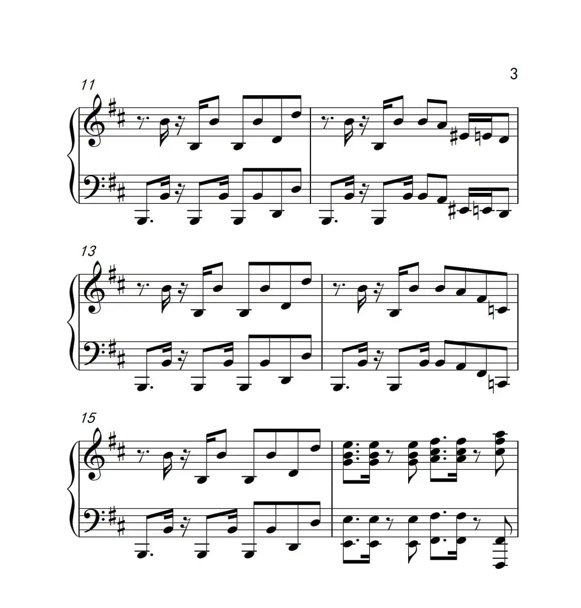 江南style（《弹吧音教》制谱版）