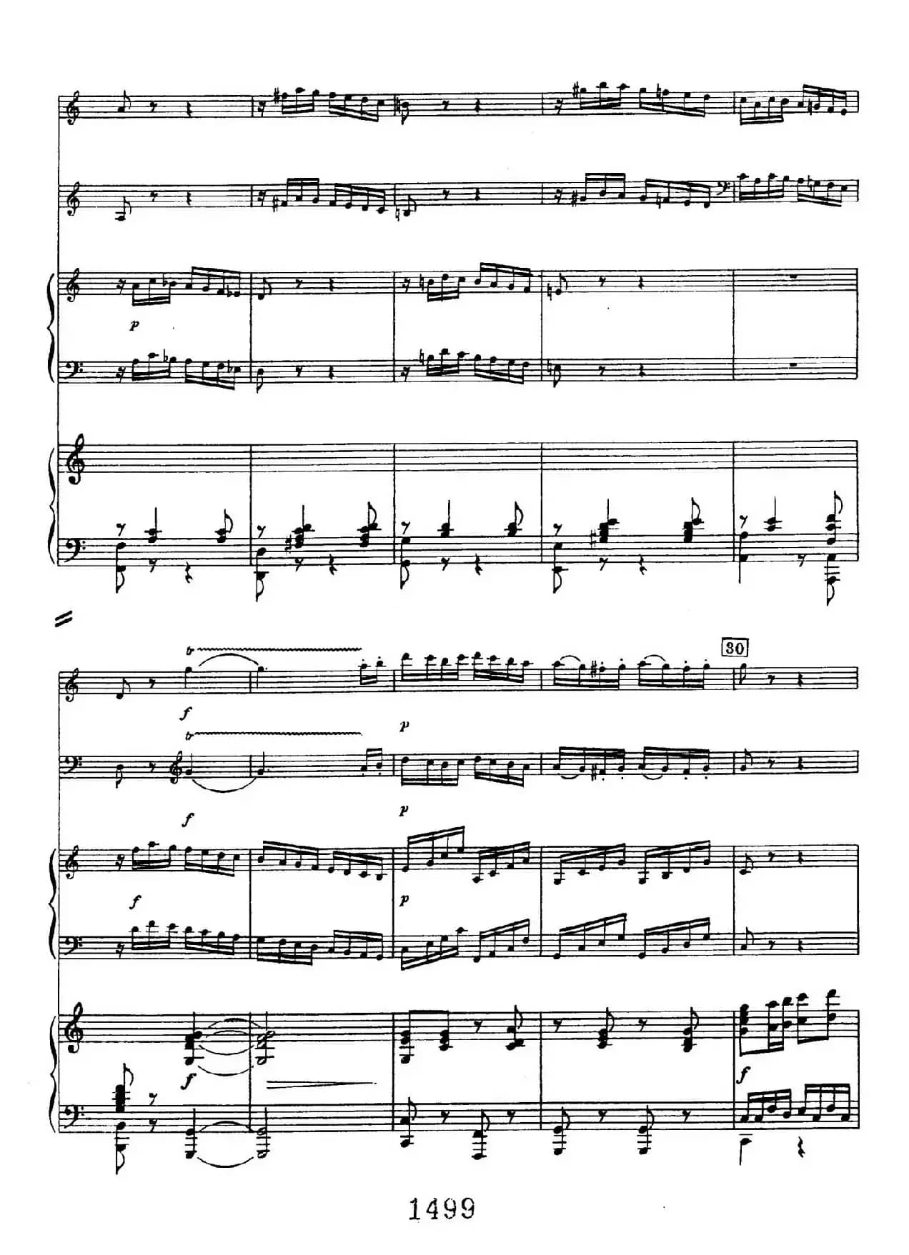 Triple Concerto in C Major Op.56(C大调三重协奏曲·双钢琴·Ⅲ)