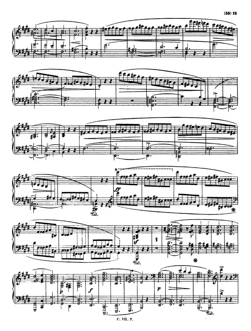 E大调钢琴谐谑曲Op.54(第四号)