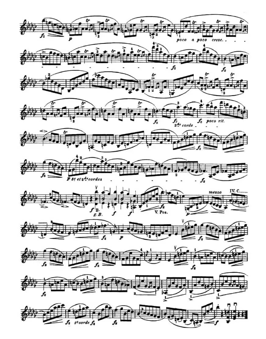 24首小提琴练习曲之14