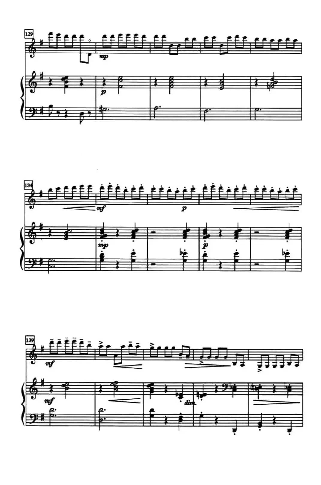 王洛宾组曲（五）玛依拉（小提琴+钢琴伴奏）