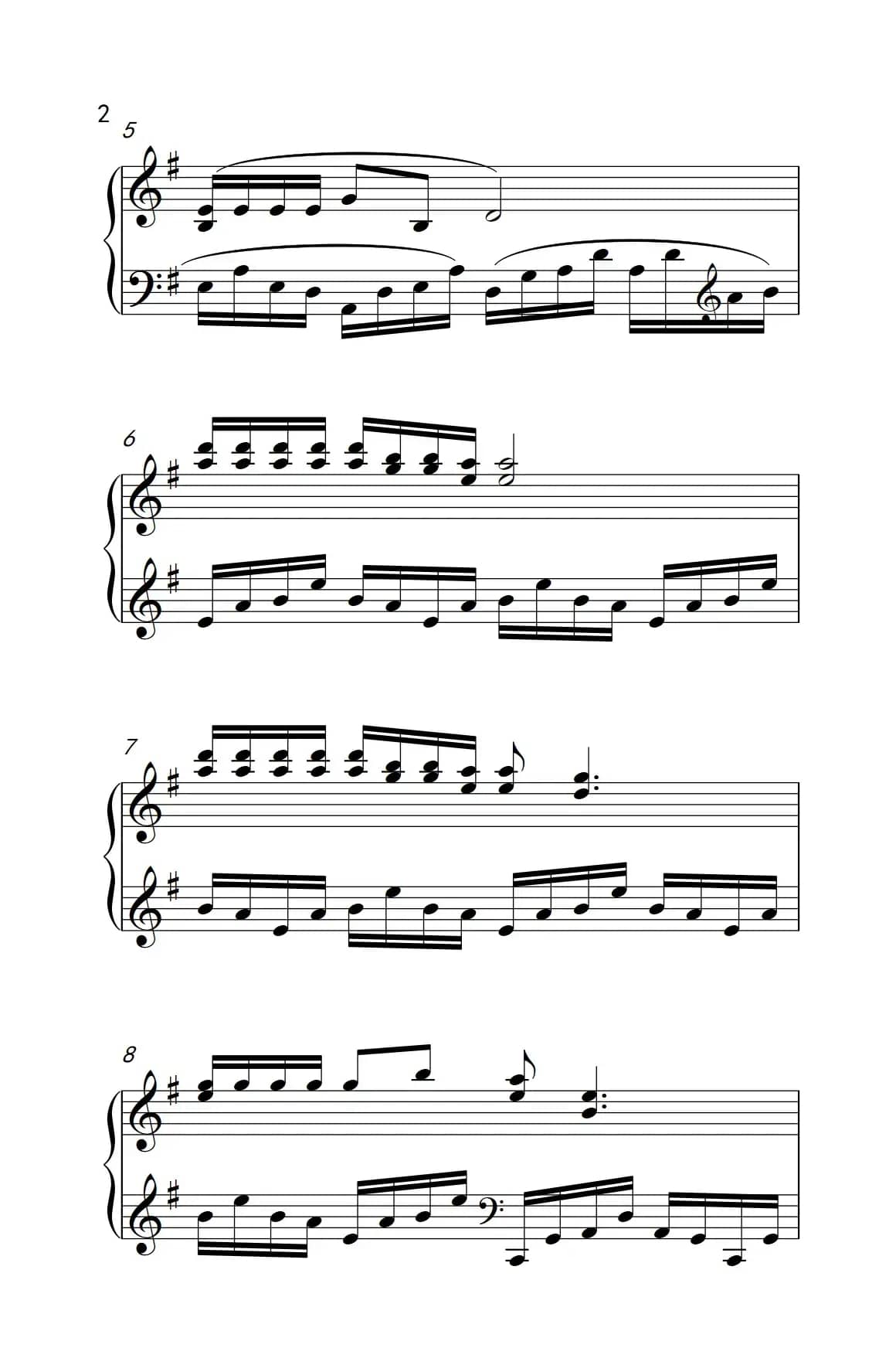 山不转水转（《弹吧音教》制谱版）