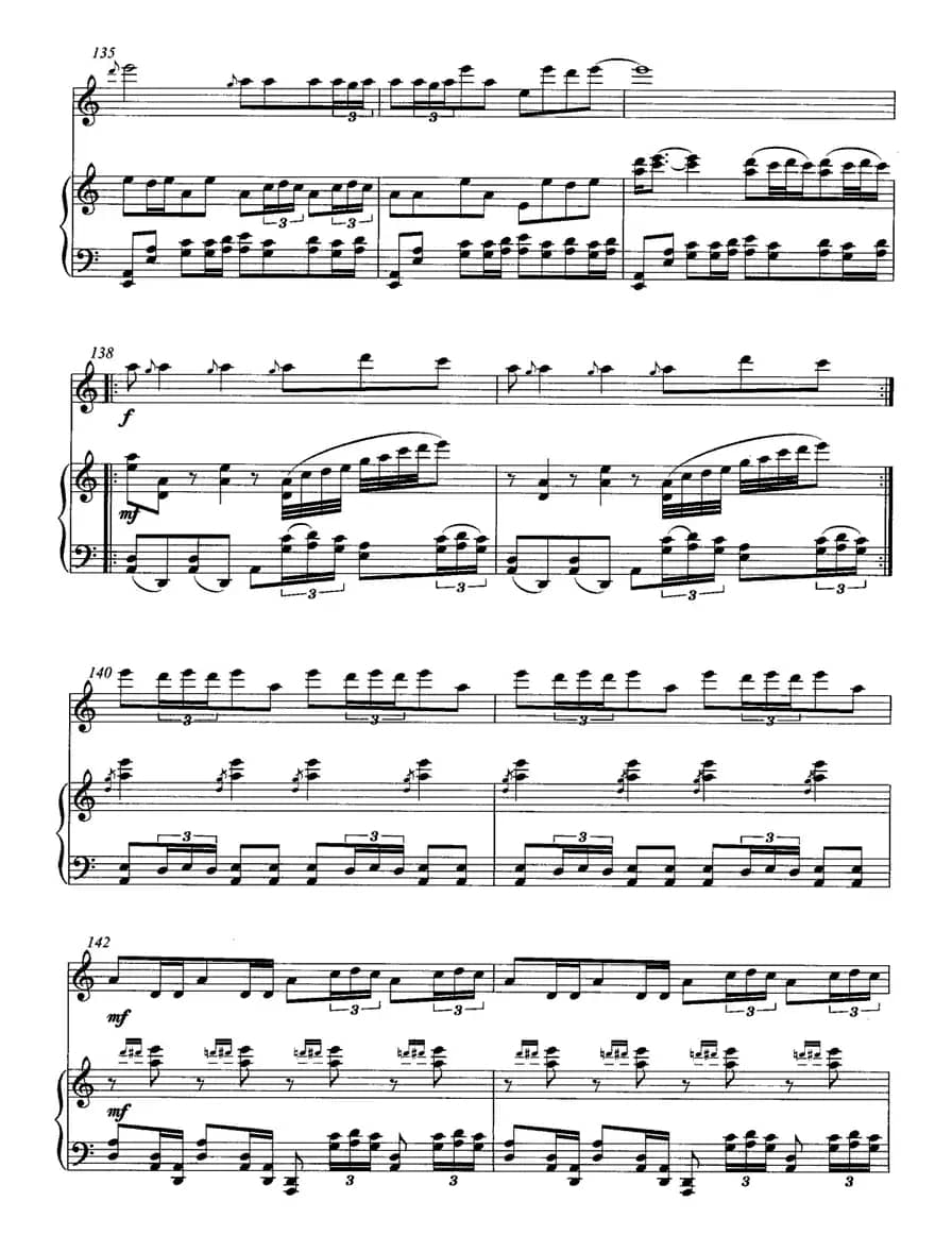 飞歌（笛子协奏曲+钢琴伴奏)P11—2）