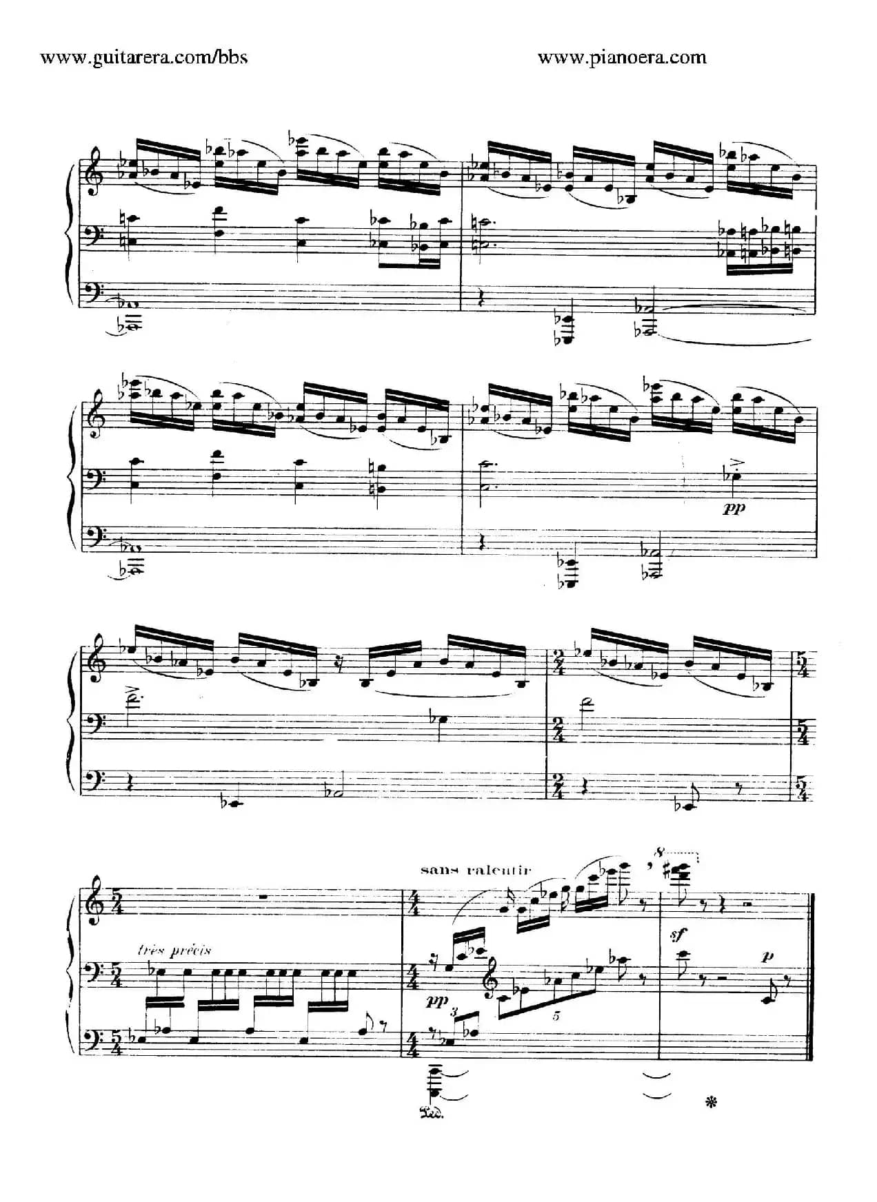 15 Improvisations（15首即兴曲·Ⅳ）