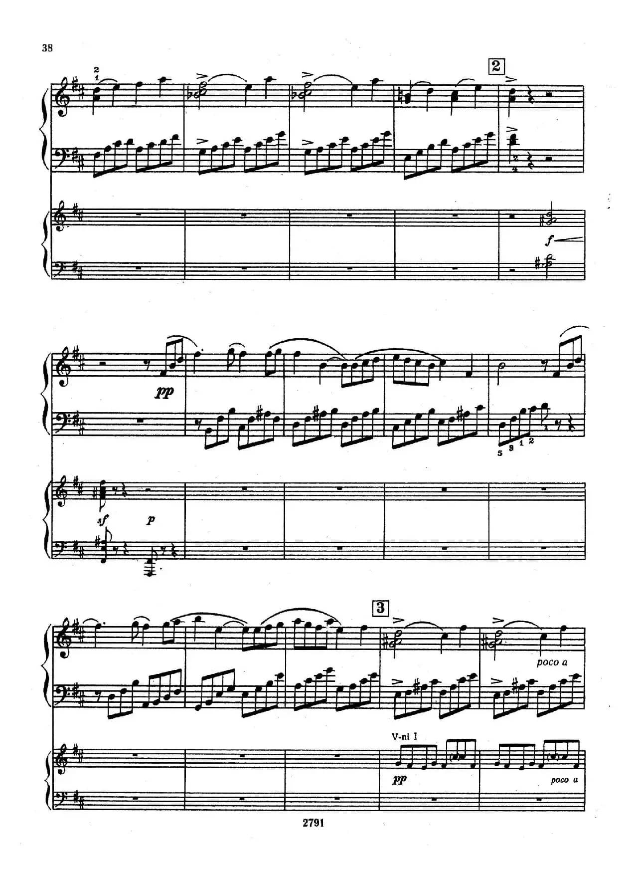 Piano Concerto No.3 in D major, Youth Op.50 - 2 pianos（D大调第三钢琴协奏曲“为青少年而作”Op.50·双钢琴）