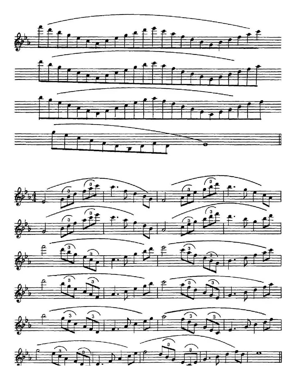 萨克斯演奏教程第七节（七音和弦-守调变奏）